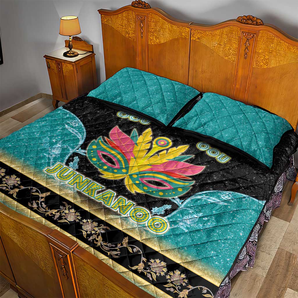 Afro Bahamians Junkanoo Quilt Bed Set Junkanoo Is Life