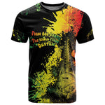 Afro Music Pride T shirt From Our Roots The World Finds Rhythm - African Pride