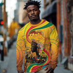 Afro Latina Queen Long Sleeve Shirt The Beauty Of Black Women - African Pride