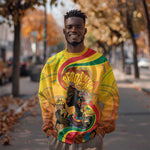 Afro Latina Queen Sweatshirt The Beauty Of Black Women - African Pride