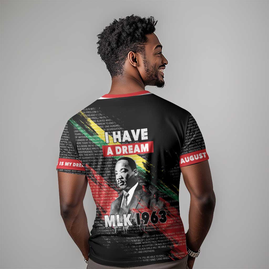 MLK Honoring The Legacy T shirt Black Version