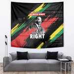 MLK Honoring The Legacy Tapestry Black Version