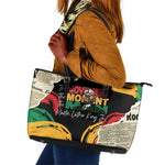 Remembering The Legacy Of MLK Leather Tote Bag