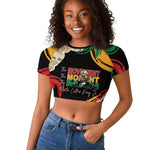Remembering The Legacy Of MLK Raglan Cropped T shirt