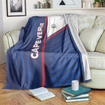 Cape Verde Football Blanket Unique Style - African Pride