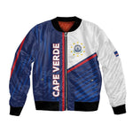 Custom Cape Verde Football Bomber Jacket Unique Style - African Pride
