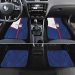 Custom Cape Verde Football Car Mats Unique Style - African Pride