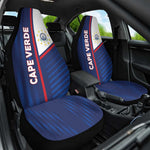 Cape Verde Football Car Seat Cover Unique Style - African Pride