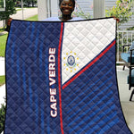 Cape Verde Football Quilt Unique Style - African Pride