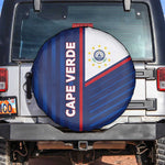 Cape Verde Football Spare Tire Cover Unique Style - African Pride