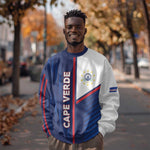Custom Cape Verde Football Sweatshirt Unique Style - African Pride