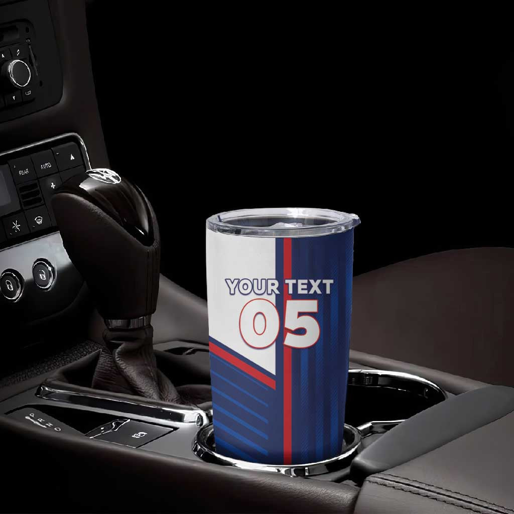 Custom Cape Verde Football Tumbler Cup Unique Style - African Pride