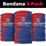 Cape Verde Football Neck Gaiter Blue Sharks Make History - African Pride