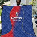 Cape Verde Football Quilt Blue Sharks Make History - African Pride