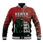 Personalised Kenya Jamhuri Day Baseball Jacket One Nation One Flag One People
