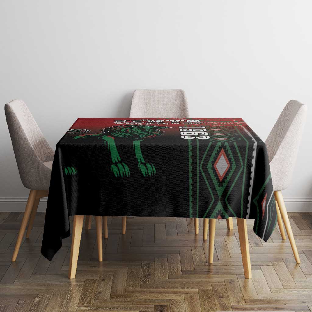 Kenya Jamhuri Day Tablecloth One Nation One Flag One People