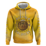 Honor Buffalo Soldiers Hoodie African American Cavalry Yellow Version - African Pride