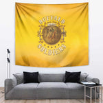 Honor Buffalo Soldiers Tapestry African American Cavalry Yellow Version - African Pride