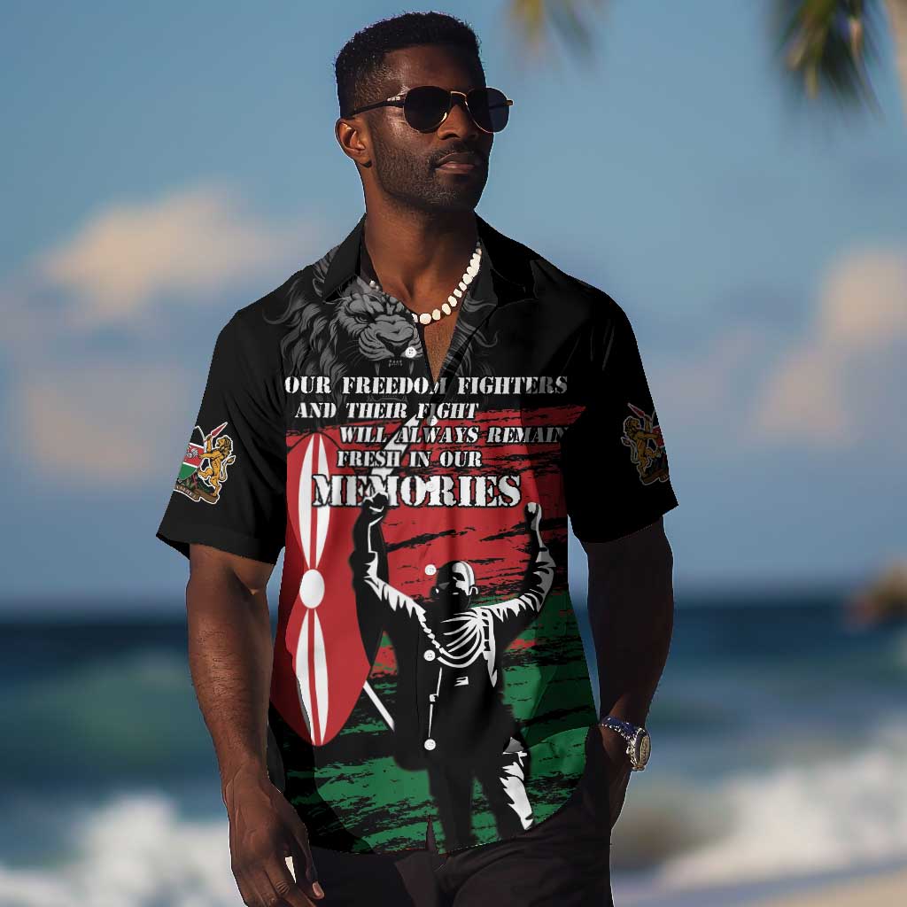 Happy Kenya Mashujaa Day Hawaiian Shirt Honour Our Heroes, Heroines