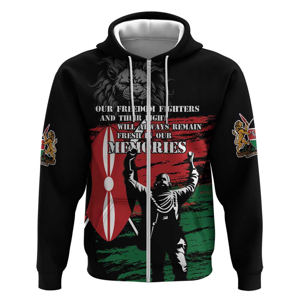 Happy Kenya Mashujaa Day Hoodie Honour Our Heroes, Heroines