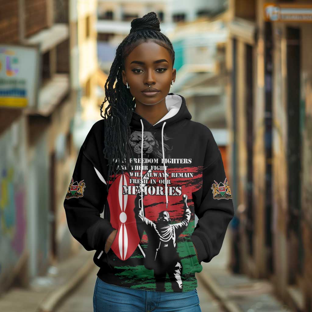 Happy Kenya Mashujaa Day Hoodie Honour Our Heroes, Heroines