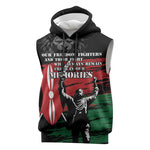 Happy Kenya Mashujaa Day Sleeveless Hoodie Honour Our Heroes, Heroines - African Pride