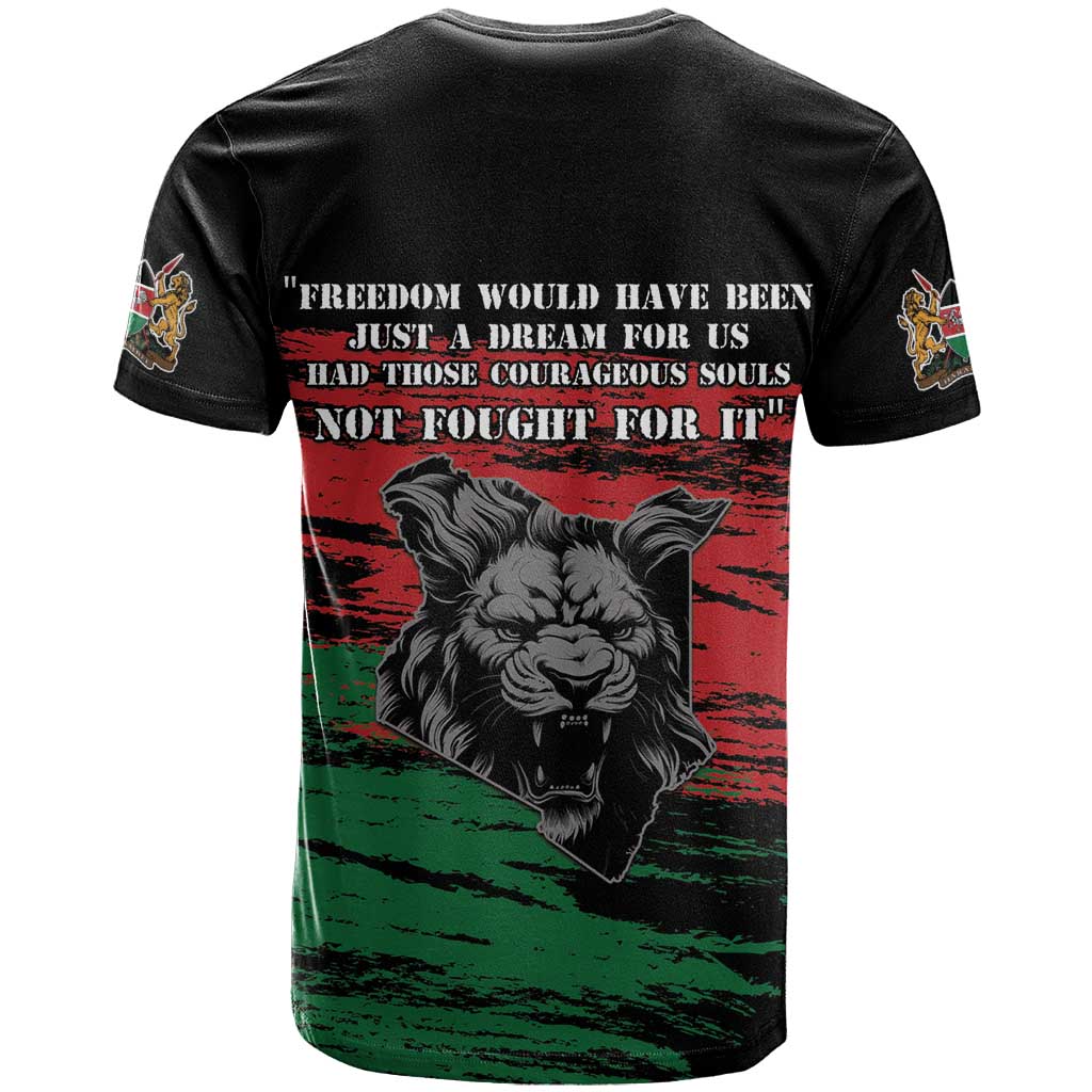 Happy Kenya Mashujaa Day T shirt Honour Our Heroes, Heroines