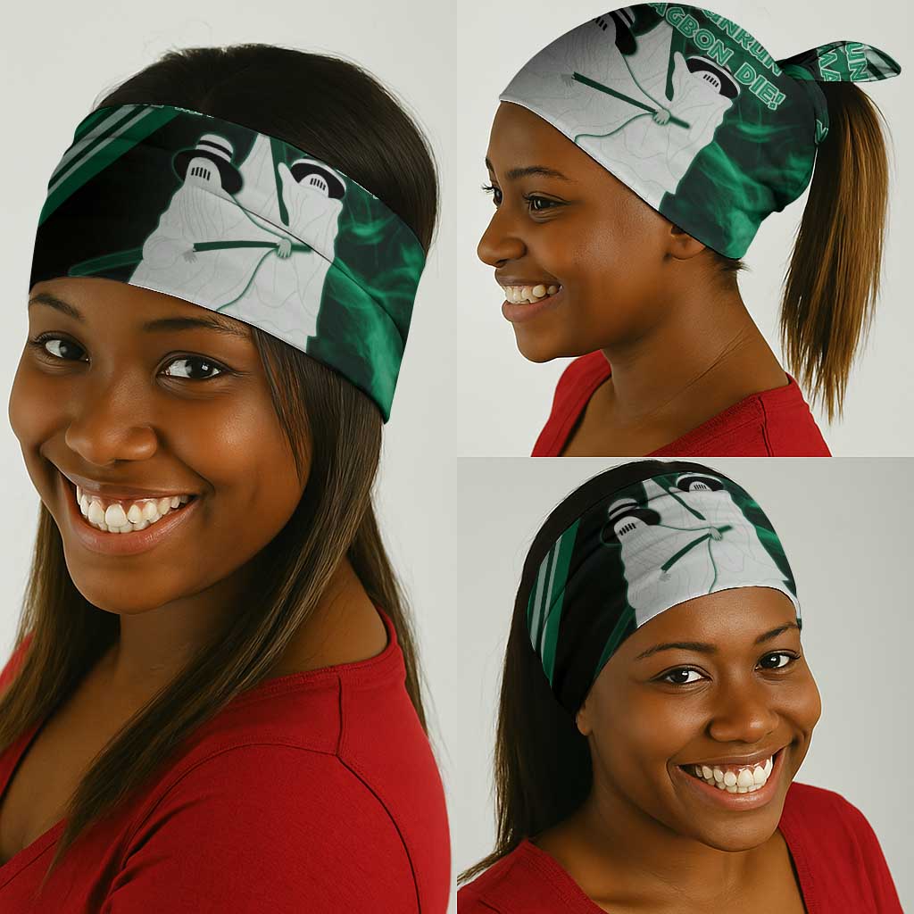 Nigeria Yoruba Festival Neck Gaiter Eko Spirit Eyo Masquerade LT05