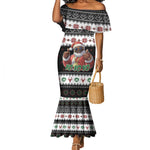 South Africa Christmas Mermaid Dress Hip Hop Santa Claus