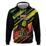 Reggae Legend Hoodie Love The Life You Live Live The Life You Love