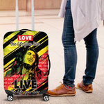 Reggae Legend Luggage Cover Love The Life You Live Live The Life You Love