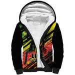 Reggae Legend Sherpa Hoodie Love The Life You Live Live The Life You Love