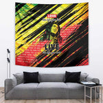 Reggae Legend Tapestry Love The Life You Live Live The Life You Love