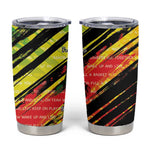 Reggae Legend Tumbler Cup Love The Life You Live Live The Life You Love