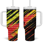 Reggae Legend Tumbler With Handle Love The Life You Live Live The Life You Love