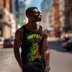 Reggae King Buffalo Soldier Men Tank Top Honoring The Legend