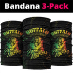 Reggae King Buffalo Soldier Neck Gaiter Honoring The Legend LT05