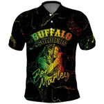 Reggae King Buffalo Soldier Polo Shirt Honoring The Legend