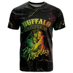 Reggae King Buffalo Soldier T shirt Honoring The Legend