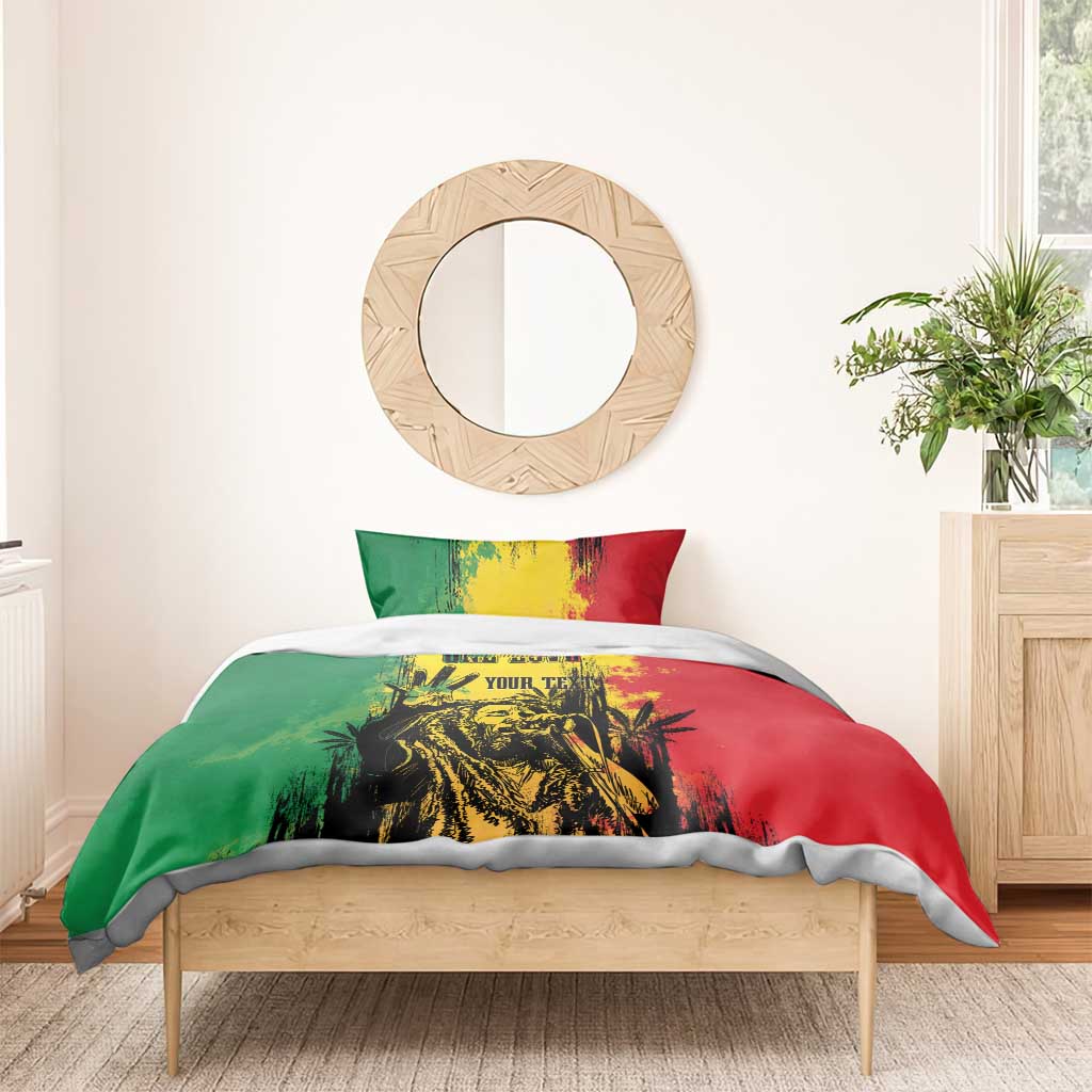 Legend Bob Personalized Bedding Set Reggae Grunge