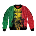 Legend Bob Personalized Bomber Jacket Reggae Grunge