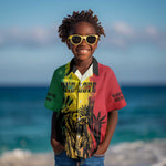 Legend Bob Personalized Kid Hawaiian Shirt Reggae Grunge