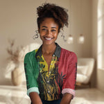 Legend Bob Personalized Women Casual Shirt Reggae Grunge LT7