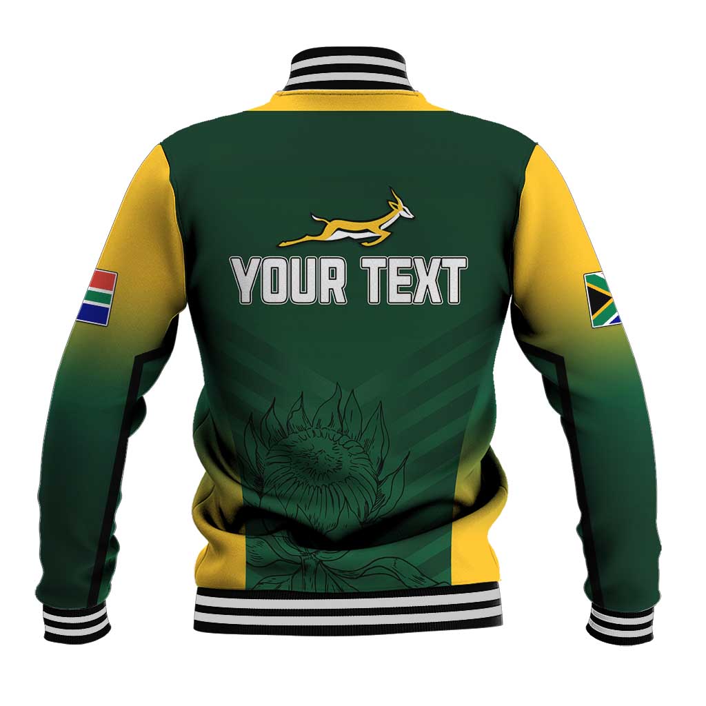 South Africa Rugby Baseball Jacket Bokke Champions LT7