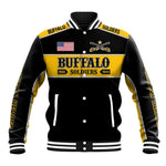 Personalised Buffalo Soldiers Baseball Jacket History of Heroes LT7