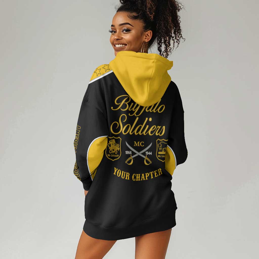 Personalised Buffalo Soldiers Hoodie Dress History of Heroes