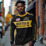Personalised Buffalo Soldiers Long Sleeve Shirt History of Heroes LT7