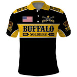 Personalised Buffalo Soldiers Polo Shirt History of Heroes