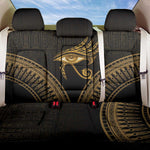 Ancient Egypt Gold Intricate Back Car Seat Cover Eye of Horus
