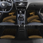 Ancient Egypt Gold Intricate Car Mats Eye of Horus
